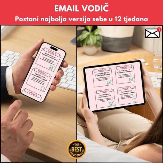 E‑MAIL VODIČ – Postani najbolja verzija sebe