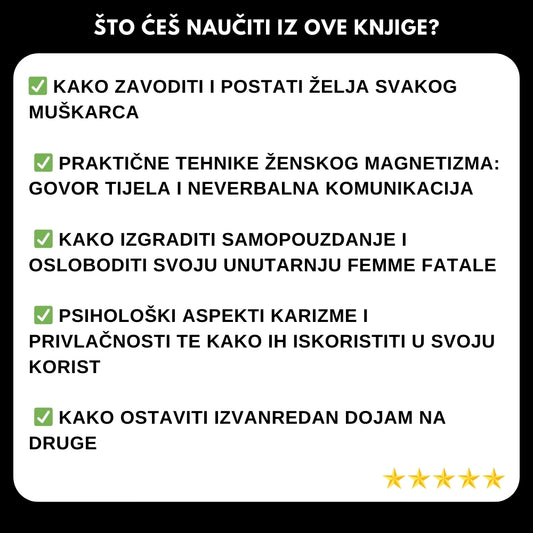 Revolucionarna knjiga – Probudi svoju unutarnju Femme Fatale