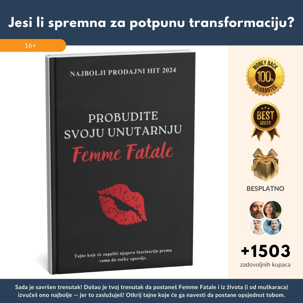 Revolucionarna knjiga – Probudi svoju unutarnju Femme Fatale