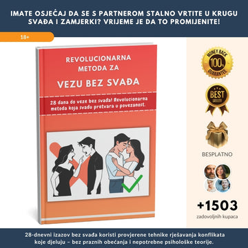 28 dana do veze bez svađa! Revolucionarna metoda koja svađu pretvara u povezanost – brže nego što ste ikad mislili! + BONUS
