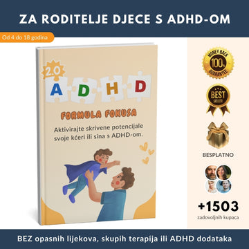 Najprodavaniji vodič za roditelje otkriva REVOLUCIONARAN pristup koji pomaže djeci s ADHD-om da budu smirenija i fokusiranija + 6 BONUSA