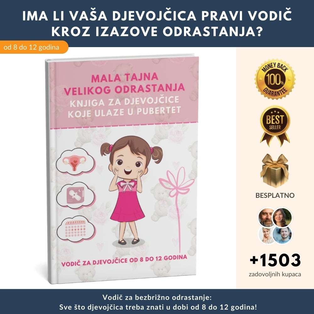 Najprodavaniji vodič za bezbrižno odrastanje: Sve što djevojčica treba znati u dobi od 8 do 12 godina + BONUS