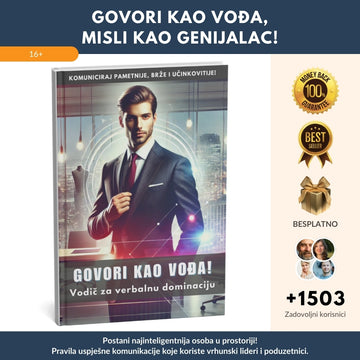 Govori kao lider, misli kao genij: Komuniciraj pametnije, brže i učinkovitije + BONUSI