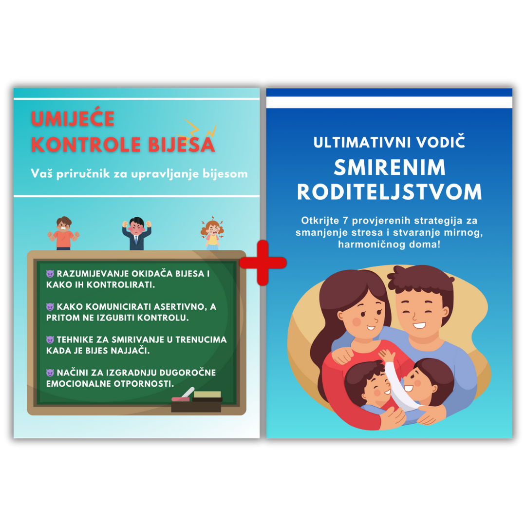 🟡 DVA ZA CIJENU JEDNOG – Najprodavaniji PREMIUM e-paket: Mirno roditeljstvo + Umijeće upravljanja bijesom (PDF)