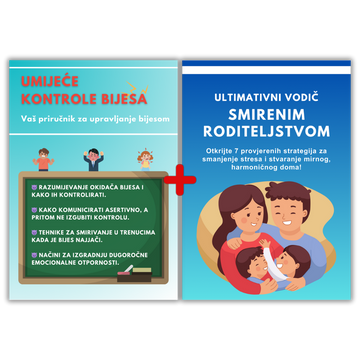 🟡 DVA ZA CIJENU JEDNOG – Najprodavaniji PREMIUM e-paket: Mirno roditeljstvo + Umijeće upravljanja bijesom (PDF)