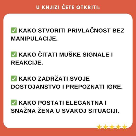 Revolucionarne tehnike i tajne zavođenja s elegancijom – otkrij kako osvojiti baš svakog muškarca + 3x BONUS