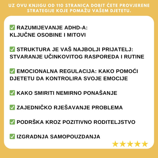 Najprodavaniji vodič za roditelje otkriva REVOLUCIONARAN pristup koji pomaže djeci s ADHD-om da budu smirenija i fokusiranija + 6 BONUSA